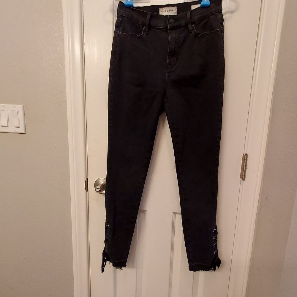 Pacsun high rise ankle jeggings